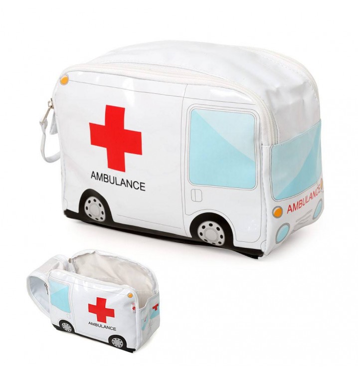 Bolsa botiquín con forma Ambulancia