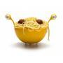 Escurridor colador espaguetis Monstruo amarillo