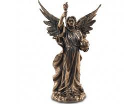 Figura escultura Jophiel resina bronce envejecido