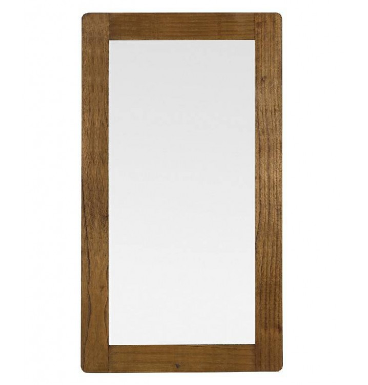 Espejo vestidor Voss madera mindi natural 80x150
