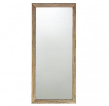 Espejo vestidor Awen madera mindi natural 80x180