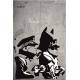Cuadro lienzo Banksy Batman 90x60