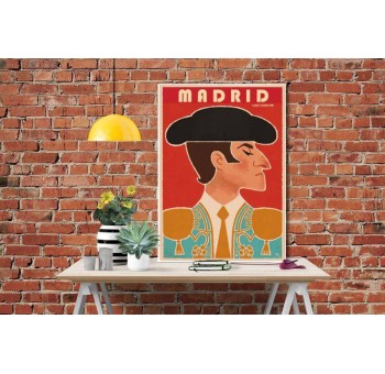 Cuadro lienzo Madrid Taurino 70x50