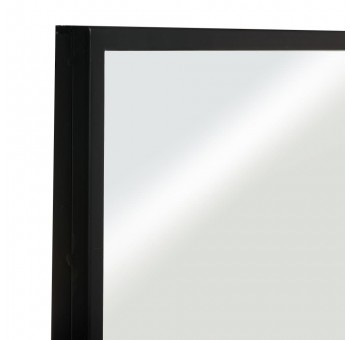 Espejo pared Ventana metal negro 90x120
