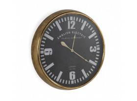 Reloj pared redondo Slinde estilo vintage industrial