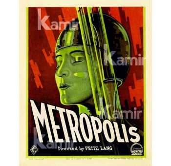 Cuadro lienzo película Metrópolis 50x40