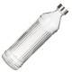 Botella vidrio 1 litro cristal relieve
