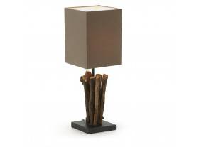 Lámpara de mesa Cyllene troncos madera