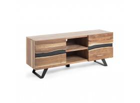 Mueble Tv Grav madera maciza de acacia