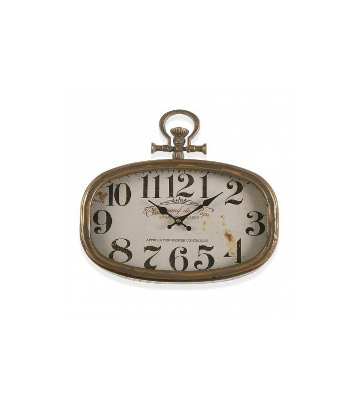 Reloj pared metal Garfagnana