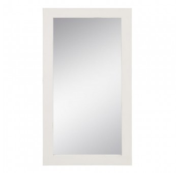 Espejo pared Lorraine marco blanco roto D70