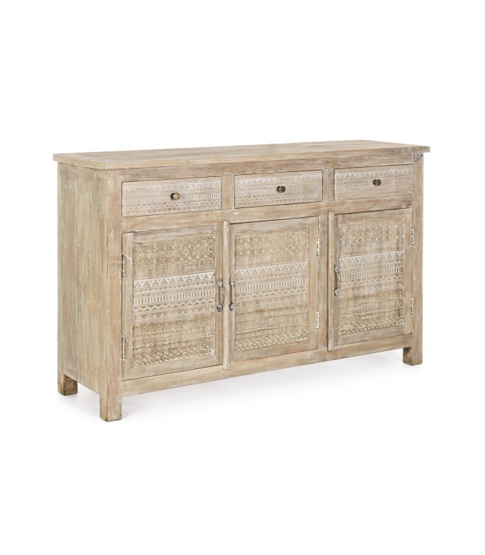 Aparador Langenselbold mango dibujo tallado