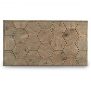Cabecero cama Hexagon 110x60 madera fresno