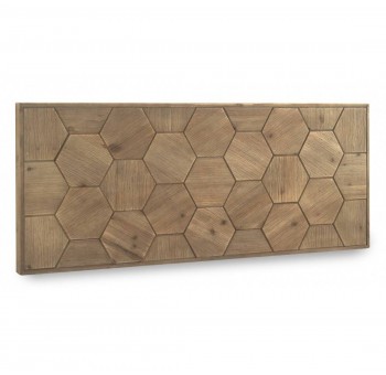 Cabecero cama Hexagon 145x60 madera fresno