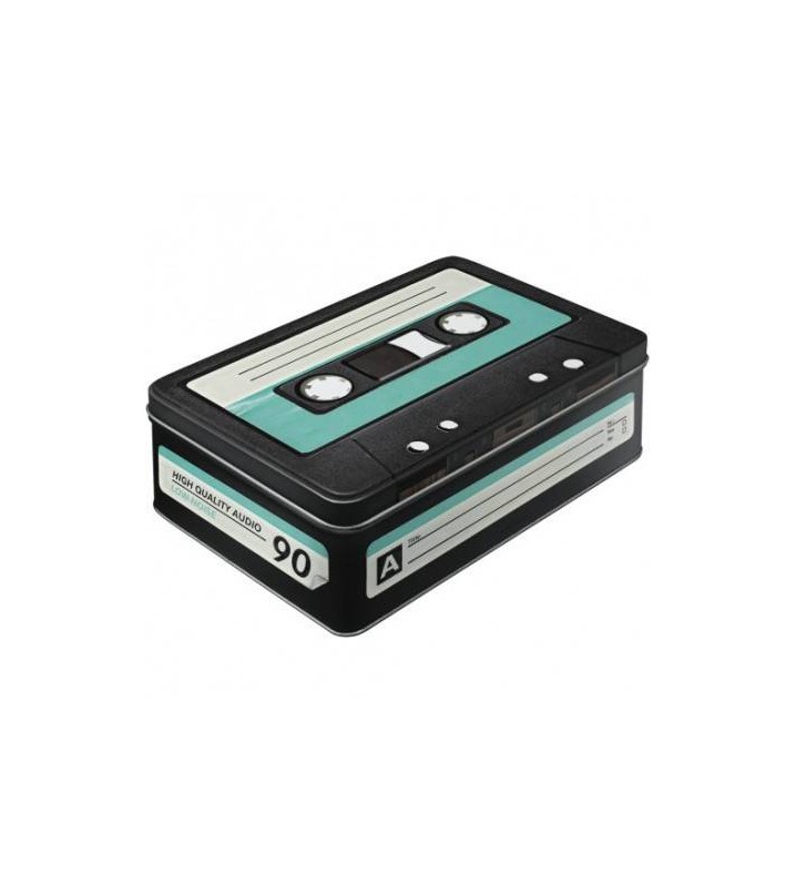 Caja metal Cassette en relieve