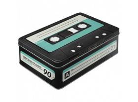 Caja metal Cassette en relieve
