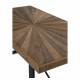 Mesa de comedor rectangular Eventail madera laminada