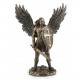Figura St lazarus resina bronce
