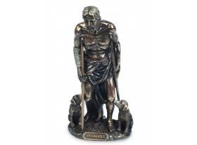 Figura ST Lazaro resina bronce