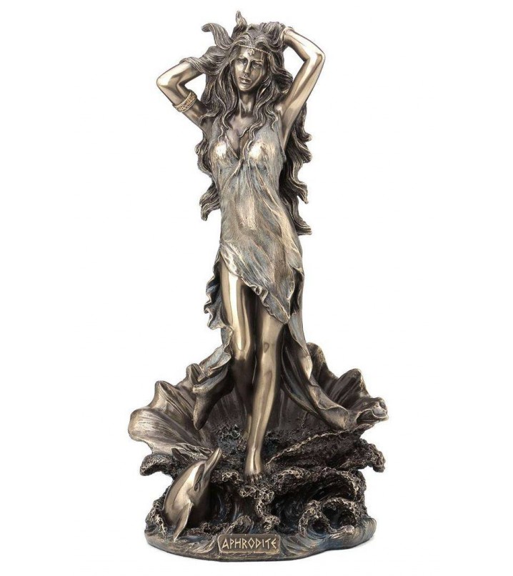 Figura Afrodita resina bronce