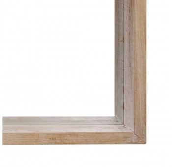 Espejo pared rectangular Younes madera efecto lavado