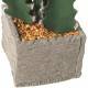 Cactus artificial Cactely maceta cemento