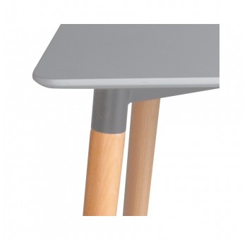Mesa comedor Mavrou rectangular gris