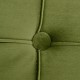 Cabecero de cama Coapilla verde terciopelo L160