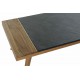 Mesa de centro Yuga madera acacia marrón y negro