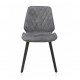 Set 4 sillas Drystan gris claro