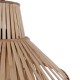 Lámpara de techo Baniva bambú natural D53