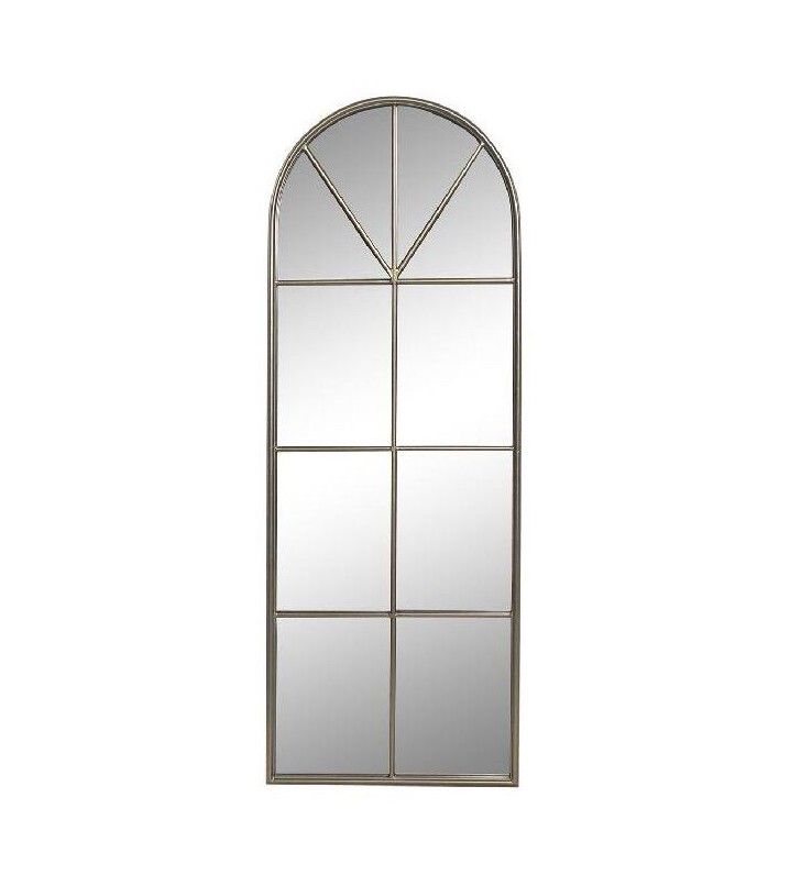 Espejo ventana Agnano metal dorado A109