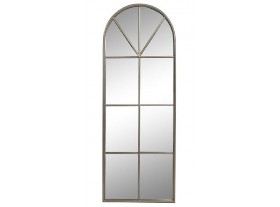 Espejo ventana Agnano metal dorado A109