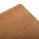 Mesa comedor Amatulli madera marrón natural L120