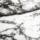 Consola Koale mármol blanco y negro