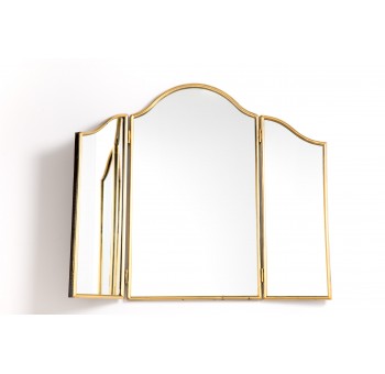 Espejo de pared avatible Angrisani dorado L100