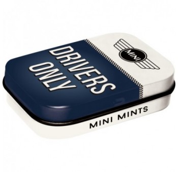 Pastillero con caramelos Mini Drivers only