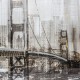 Cuadro enmarcado puente de Nueva York