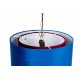 Lámpara de techo Sanya granate y azul