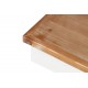 Mesa comedor Sherezade L190 madera natural y blanco