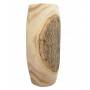 Jarrón madera tronco natural