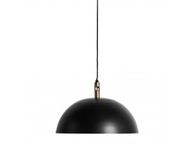 Lámpara de techo Fransix metal negro y dorado