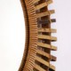  Espejo redondo Carlisa bambú D67