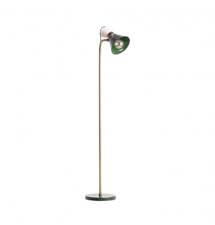 Lámpara de pie Zaida verde