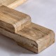 Mesa extensible Absalon madera natural L160