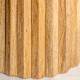 Mesa comedor Davke madera blanco natural