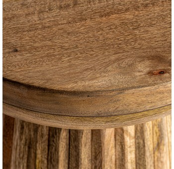Mesa auxiliar Davke madera natural