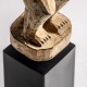 Escultura Yapaa estilo étnico madera A75