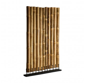 Biombo separador Janne barras bambú