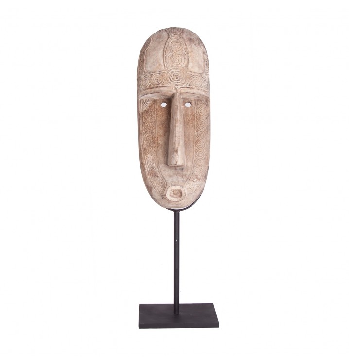 Escultura máscara Absinos estilo étnico